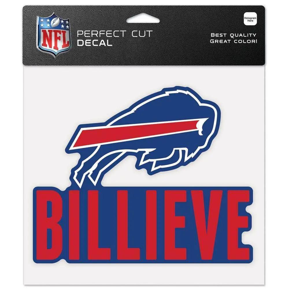  Buffalo Bills Decal 8x8 Perfect Cut Color Slogan Sticker -  ToylandEU™