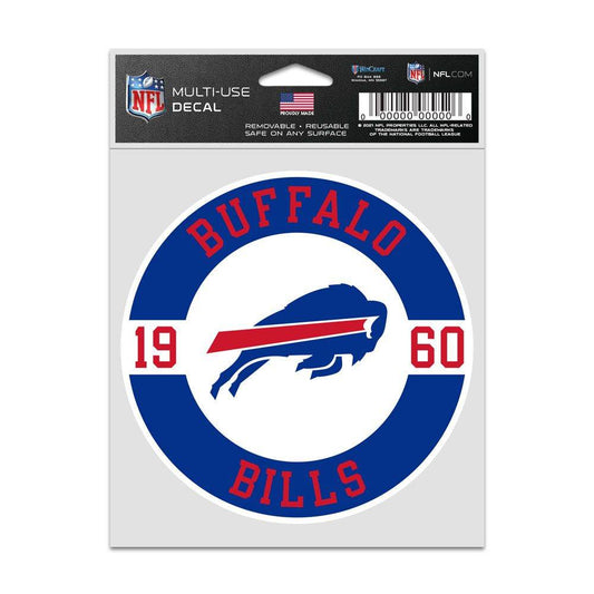 Buffalo Bills Decal Patch Fan 3.75x5 Inches Wincraft - ToylandEU