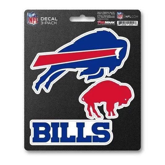  Buffalo Bills Die Cut Decals 3 Pack Premium Vinyl Durable -  ToylandEU™