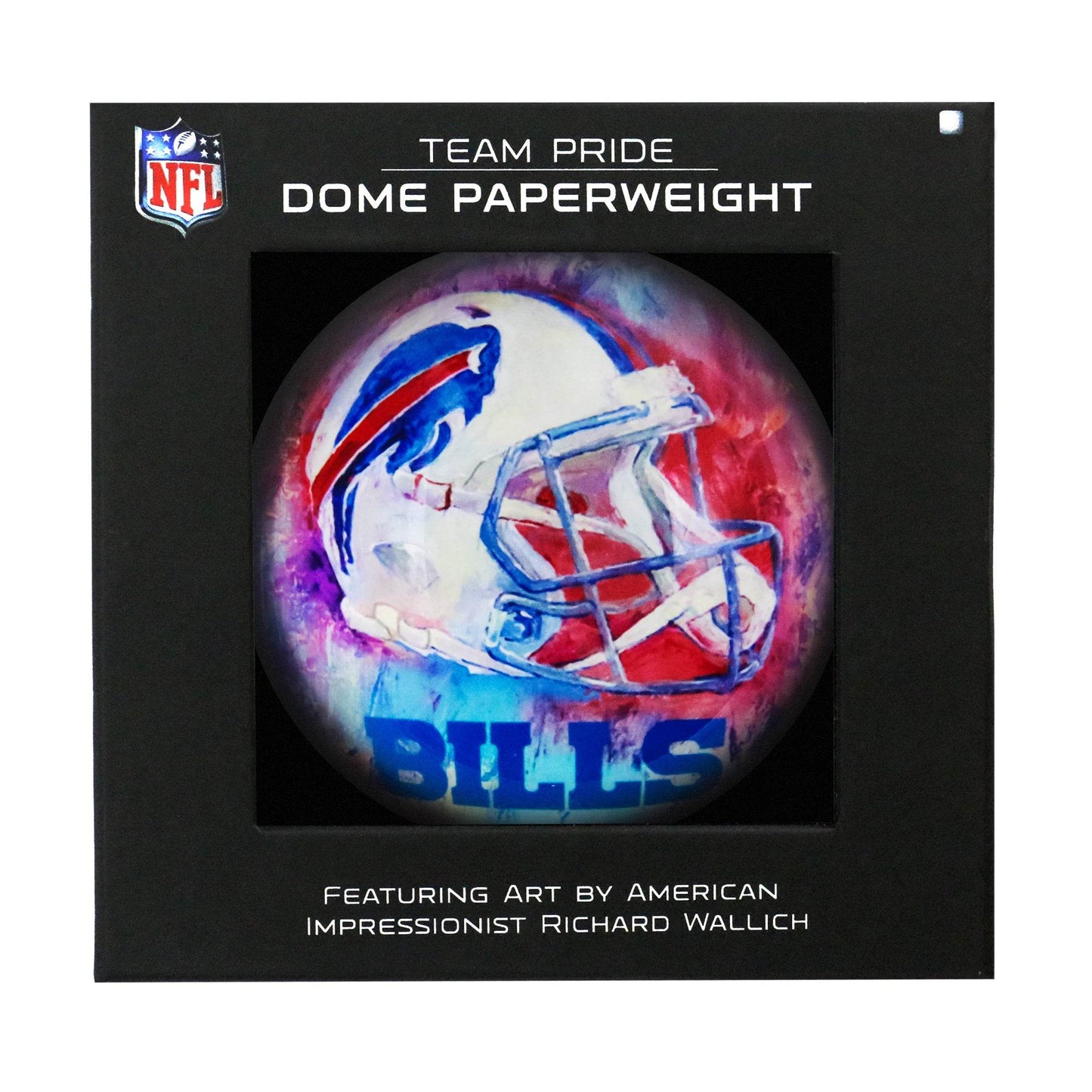 Buffalo Bills Domed Glass Paperweight Officially Licensed - ToylandEU