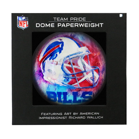 Buffalo Bills Domed Glass Paperweight Officially Licensed - ToylandEU
