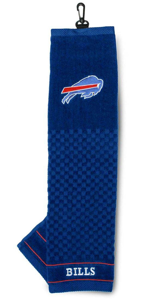 Buffalo Bills Embroidered Golf Towel 16x22 Hook Grommet - ToylandEU