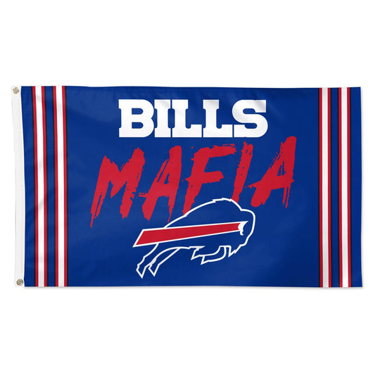 Buffalo Bills Flag 3x5 Deluxe Style Bills Mafia Design - ToylandEU