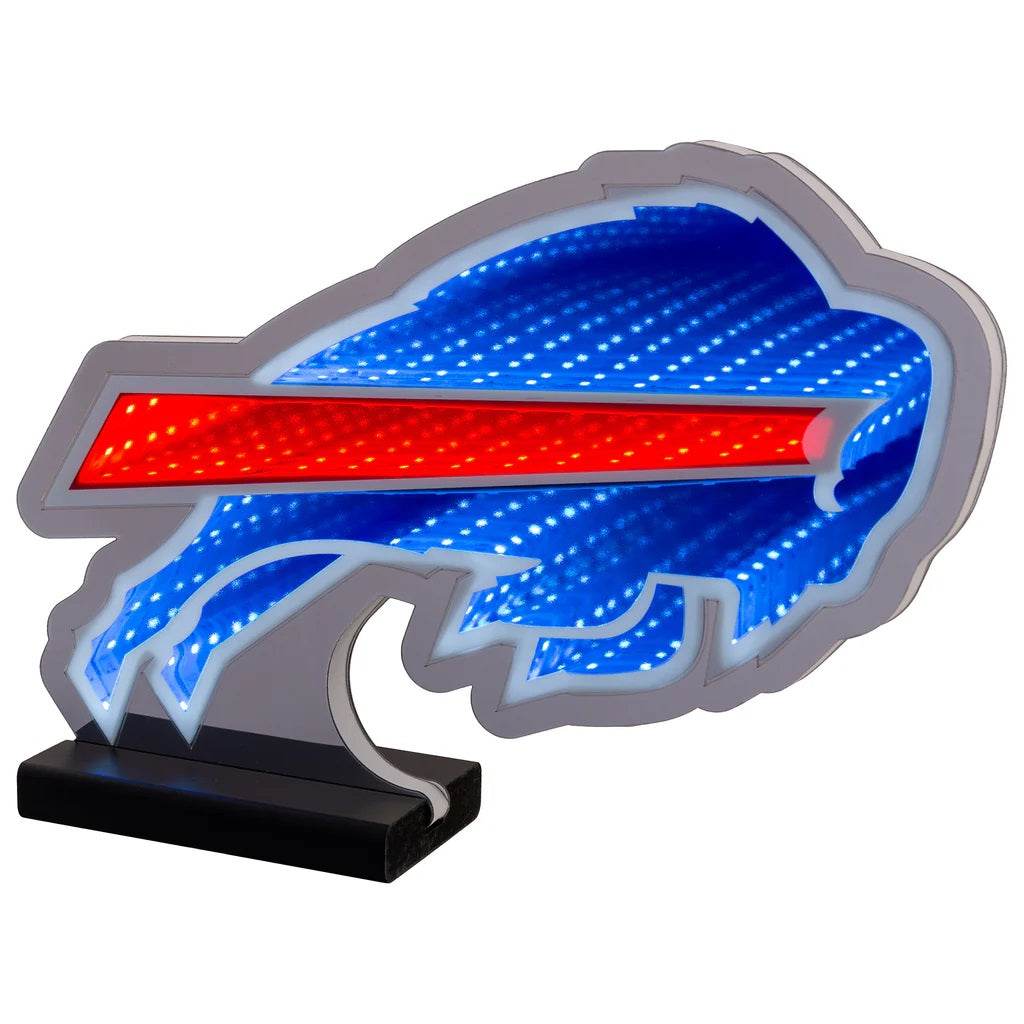 Buffalo Bills LED Infinity Logo Light 3D Illusion Display - ToylandEU