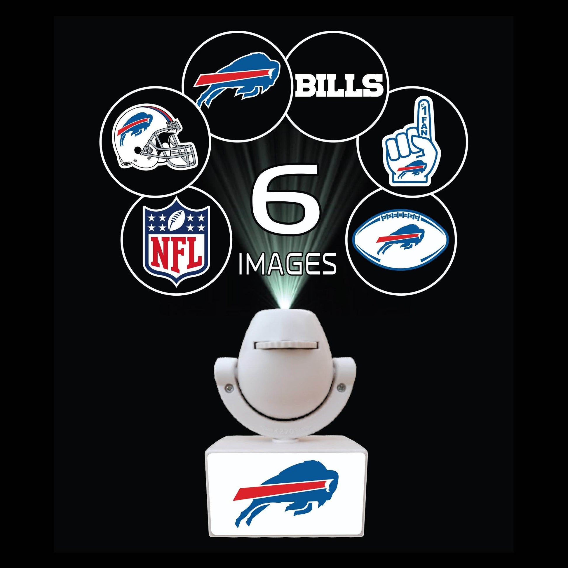 Buffalo Bills LED Mini Spotlight Projector For Fans - ToylandEU