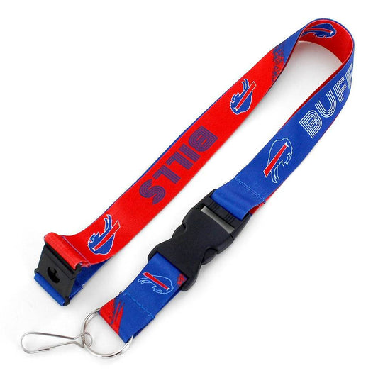 Buffalo Bills Lanyard Crossfade Design With Breakaway - ToylandEU