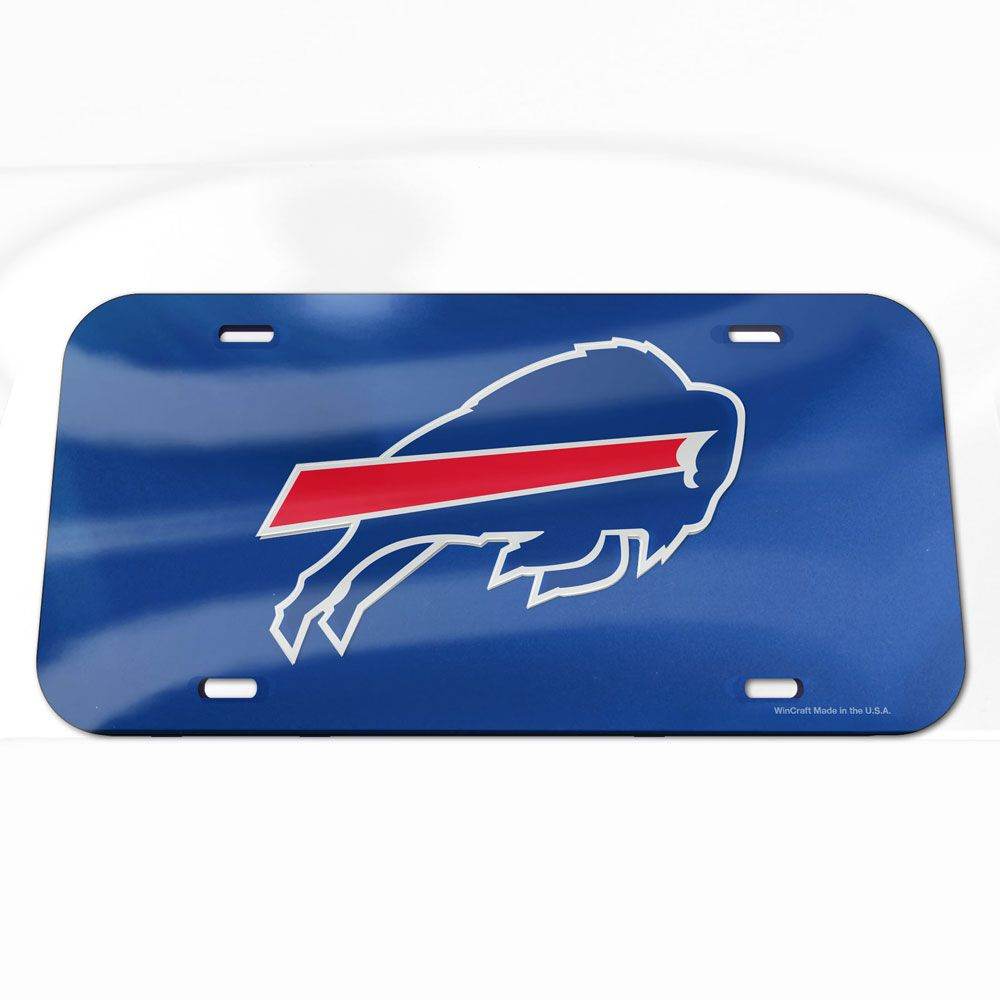 Buffalo Bills License Plate Acrylic Special Order Wincraft - ToylandEU