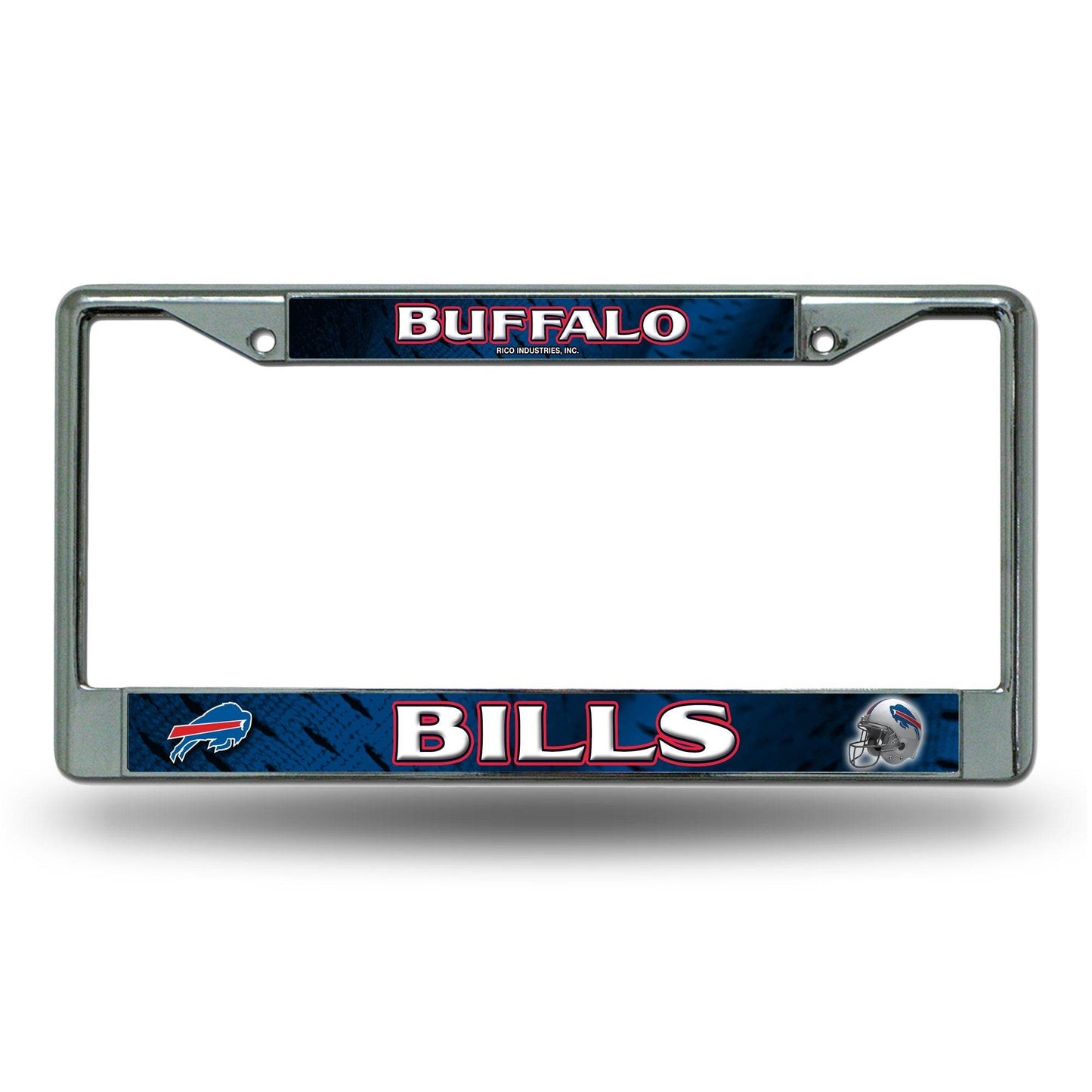Buffalo Bills License Plate Frame Chrome Printed Insert - ToylandEU