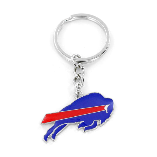Buffalo Bills Logo Keychain With Detachable Key Ring Clip - ToylandEU