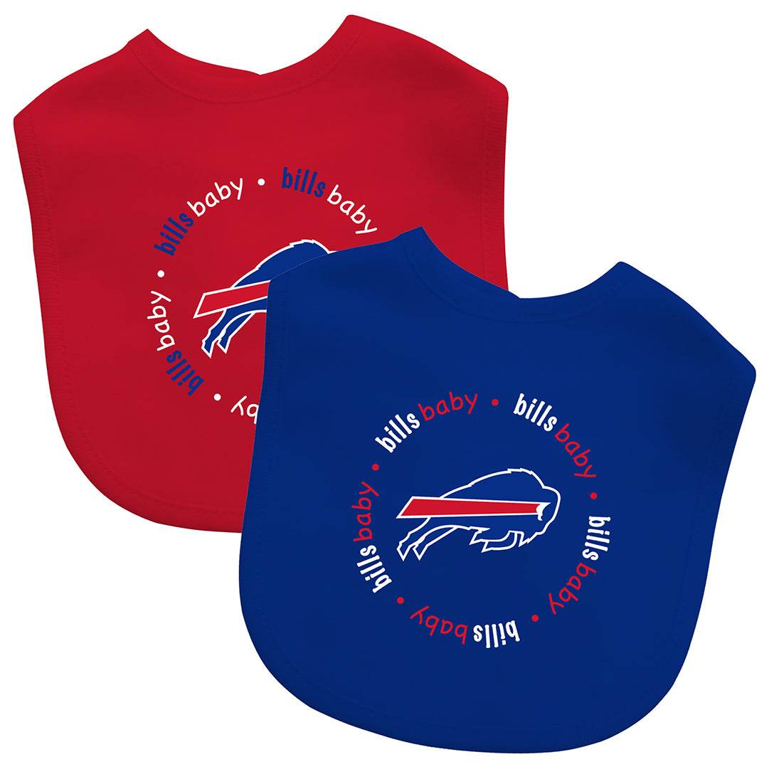 Buffalo Bills Officially Licensed Baby Bibs Set 2 Pack - ToylandEU