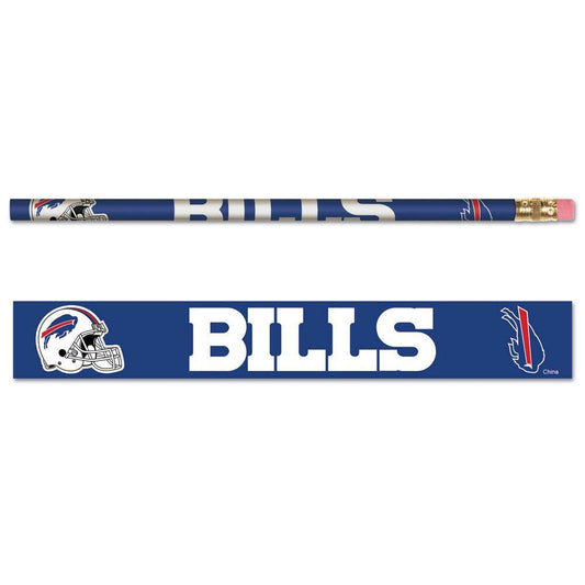 Buffalo Bills Pencil 6 Pack With Team Logo And Colors - ToylandEU