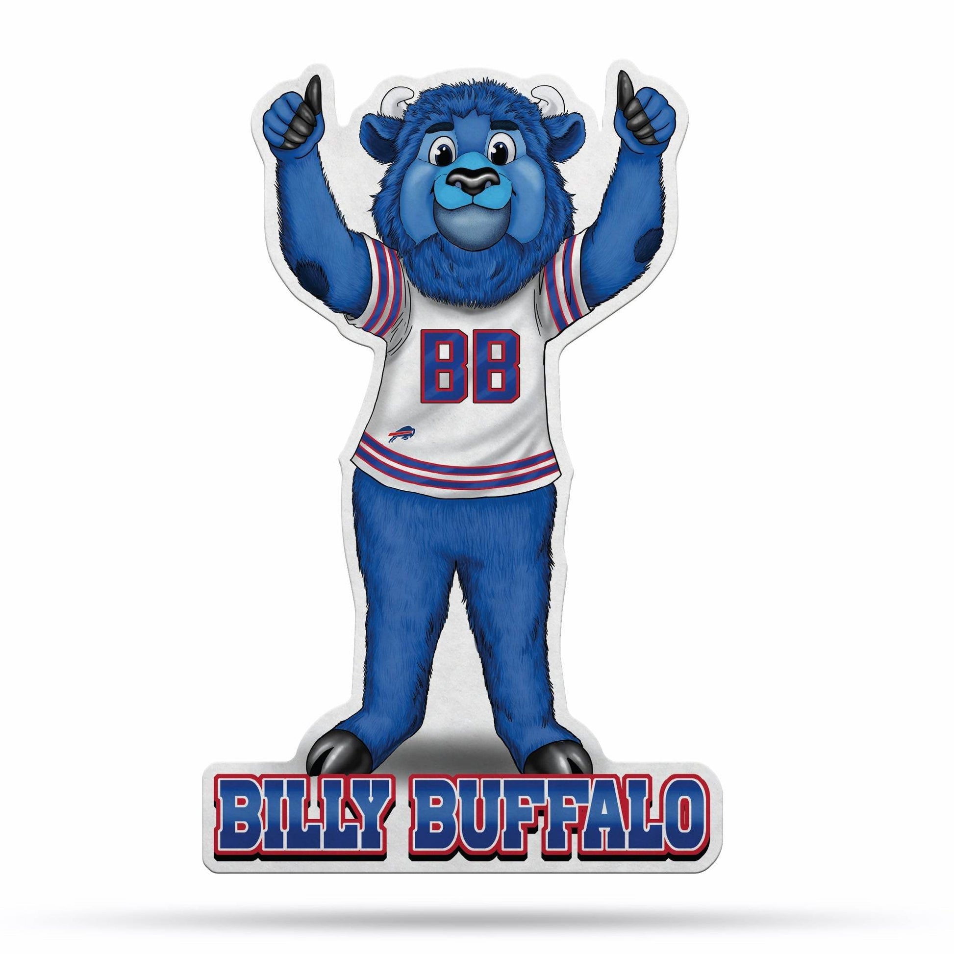 Buffalo Bills Pennant Shape Mascot Design Heavy Duty Felt - ToylandEU