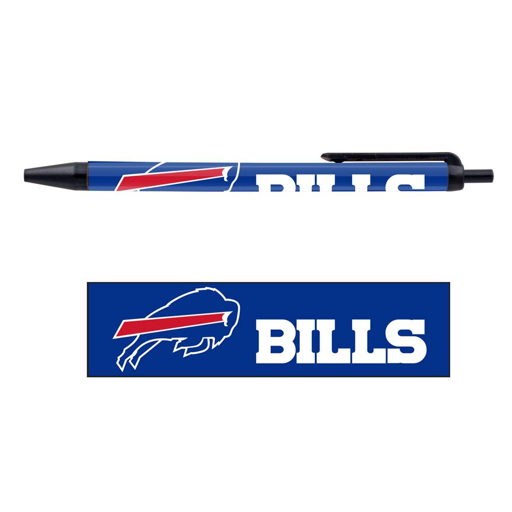 Buffalo Bills Pens 5 Pack Black Ink for Office and School - ToylandEU