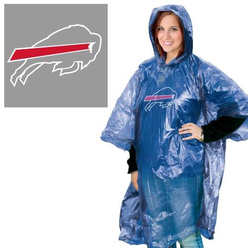 Buffalo Bills Rain Poncho One Size Fits Most Lightweight - ToylandEU