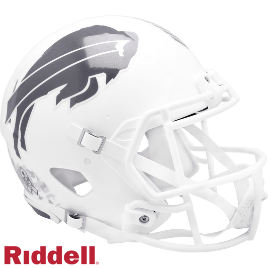 Buffalo Bills Riddell Full Size Salute To Service Helmet - ToylandEU
