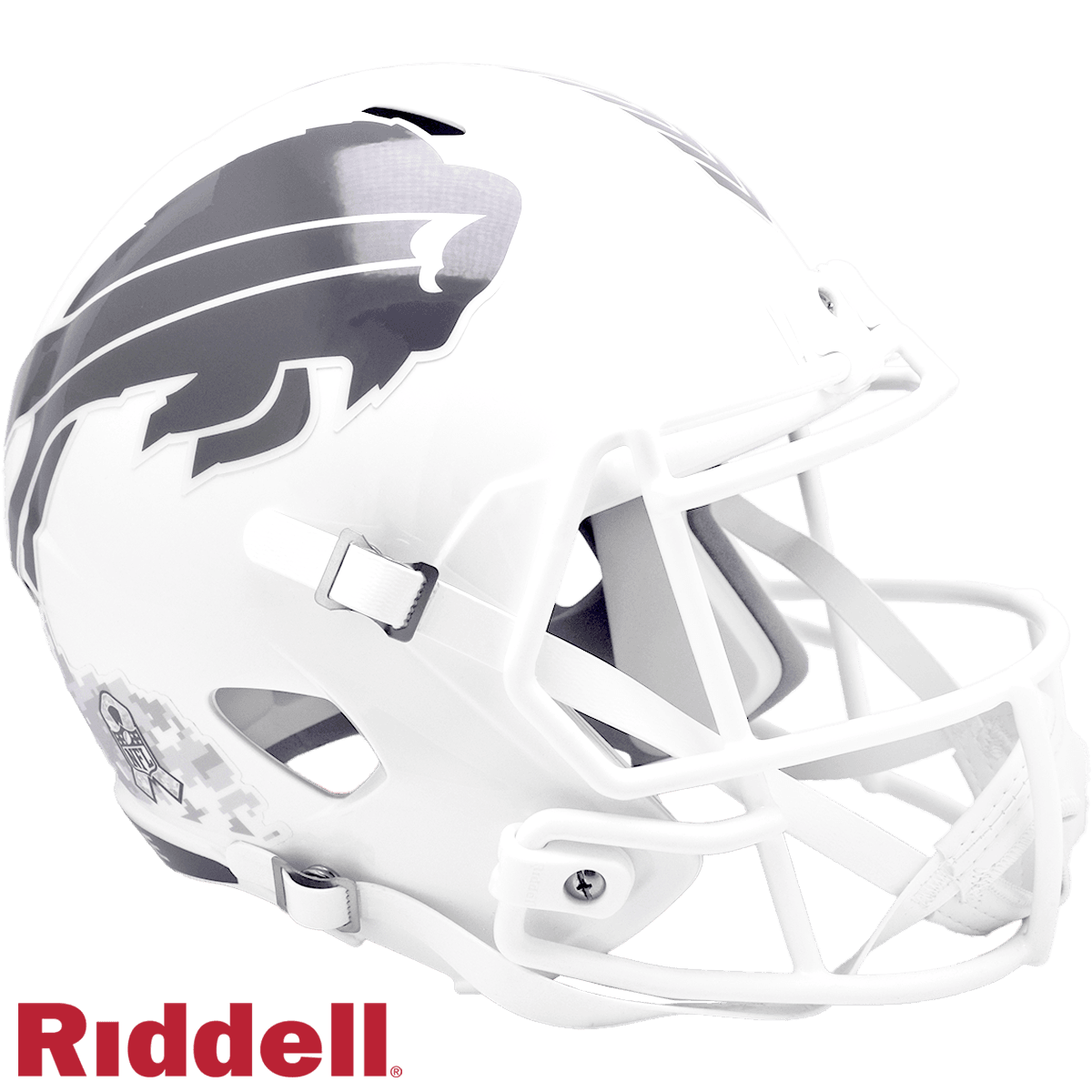 Buffalo Bills Salute to Service Riddell Replica Helmet 2024 - ToylandEU