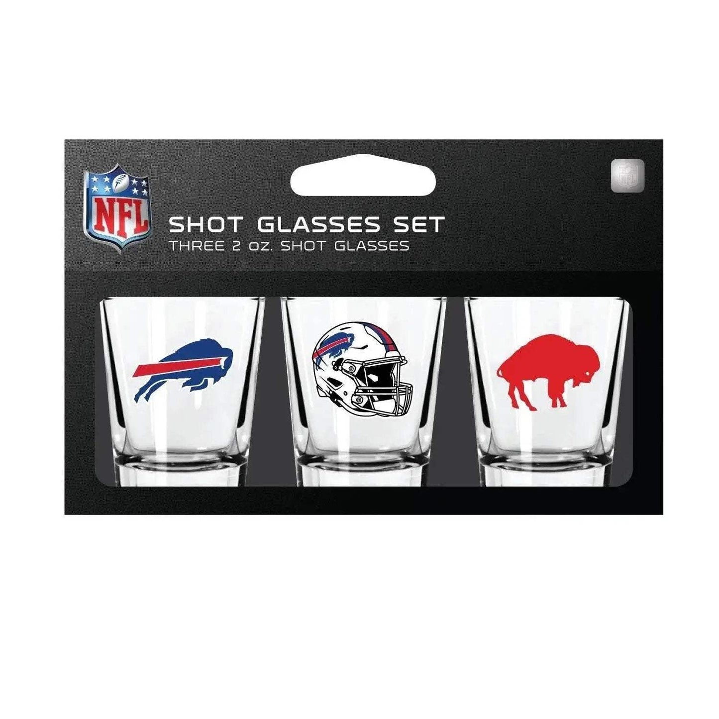  Buffalo Bills Shot Glass Set Three Pack Dishwasher Safe -  ToylandEU™