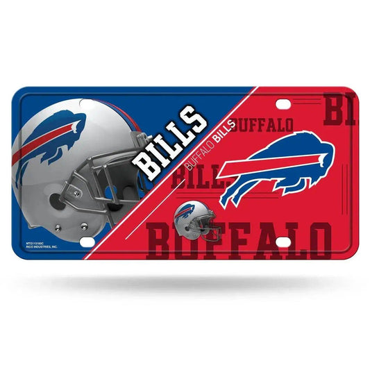  Buffalo Bills Split Design Aluminum License Plate Licensed -  ToylandEU™