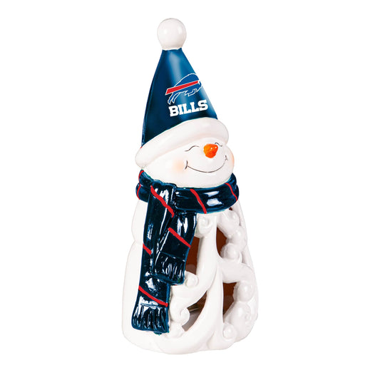 Buffalo Bills Statue 8 Inch LED Snowman Holiday Decor - ToylandEU