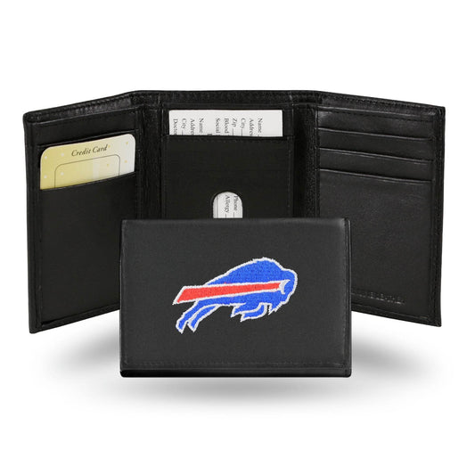 Buffalo Bills Trifold Leather Wallet Embroidered Logo - ToylandEU