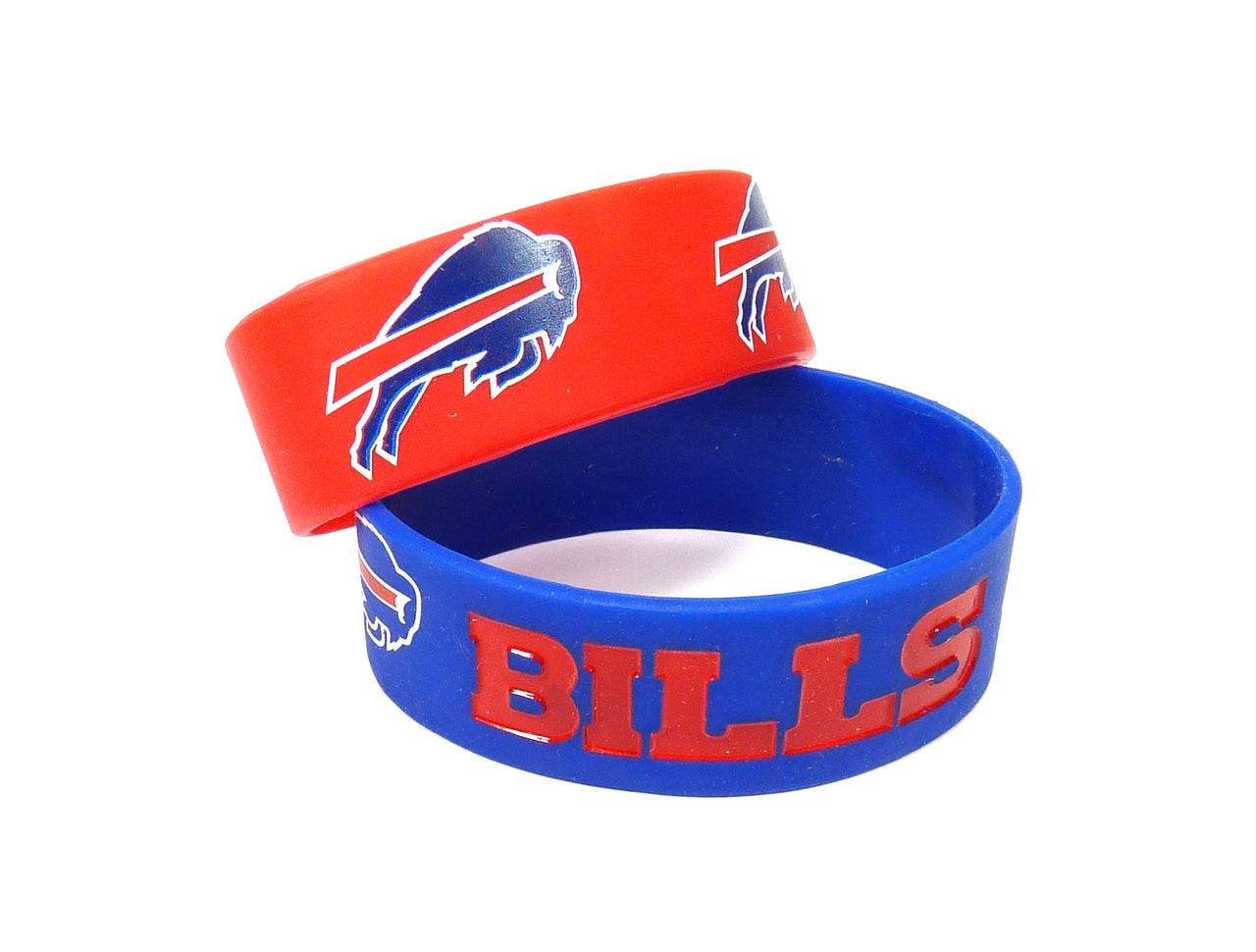 Buffalo Bills Wide Bracelets Two Pack Officially Licensed - ToylandEU