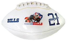 Buffalo Bills Willis McGahee Football Junior Size Attitude - ToylandEU