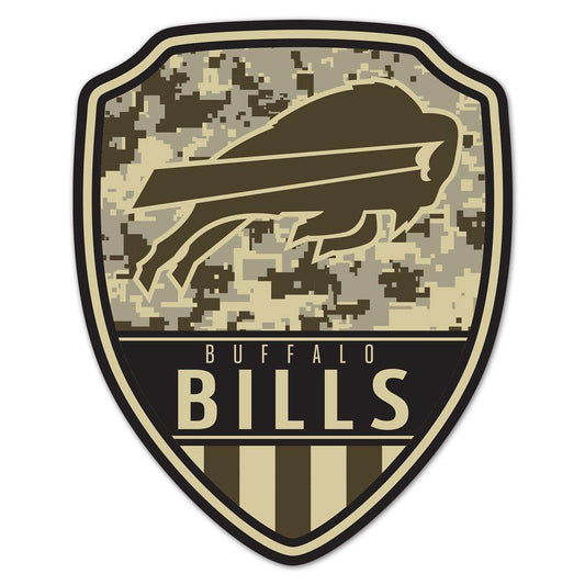 Buffalo Bills Wooden Sign 11x14 Shield Shape Indoor Decor - ToylandEU