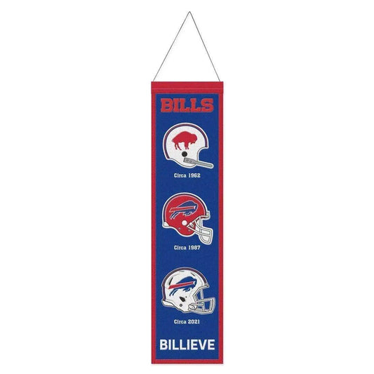  Buffalo Bills Wool Banner 8x32 Heritage Evolution Design -  ToylandEU™