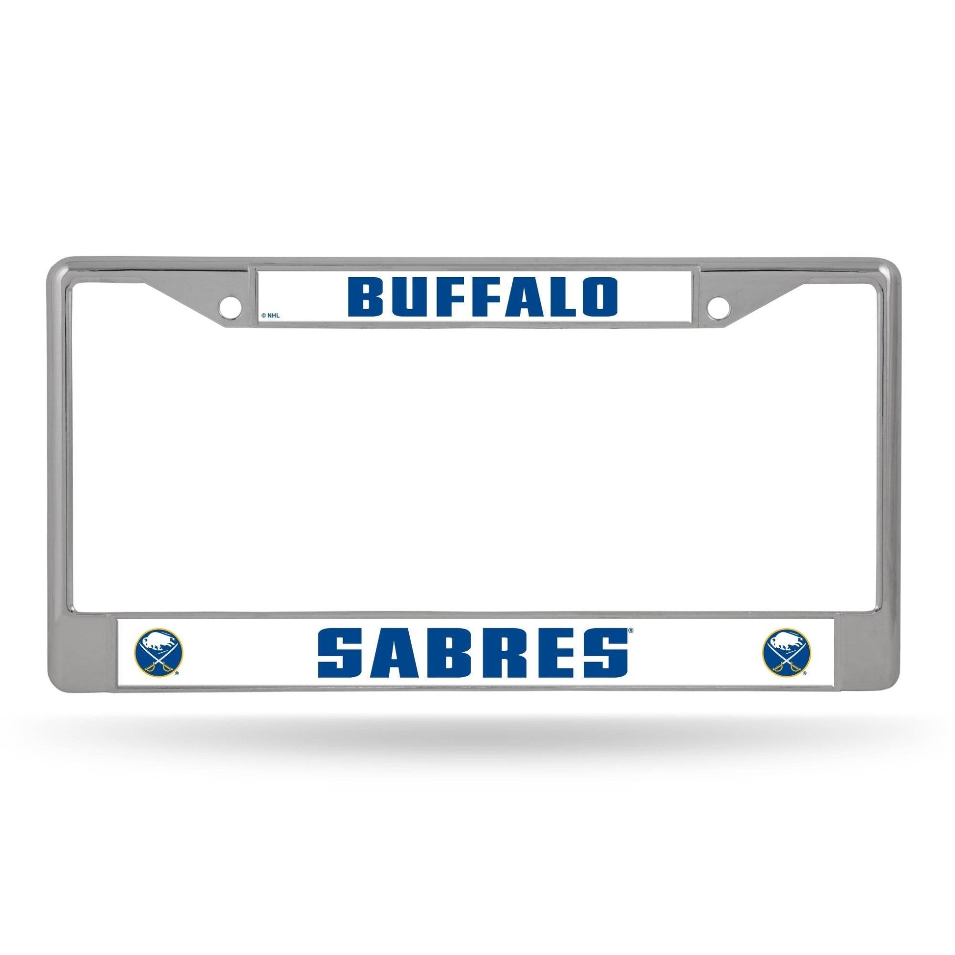 Buffalo Sabres License Plate Frame Chrome Rico Industries - ToylandEU