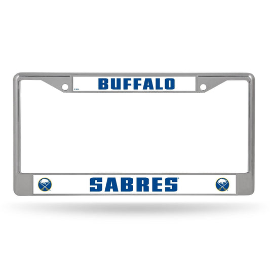 Buffalo Sabres License Plate Frame Chrome Rico Industries - ToylandEU
