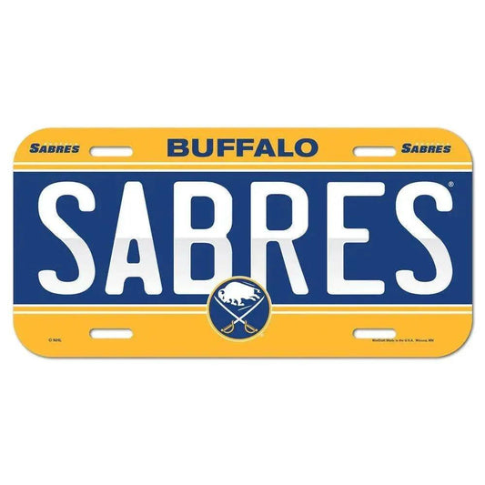  Buffalo Sabres License Plate Plastic -  ToylandEU™