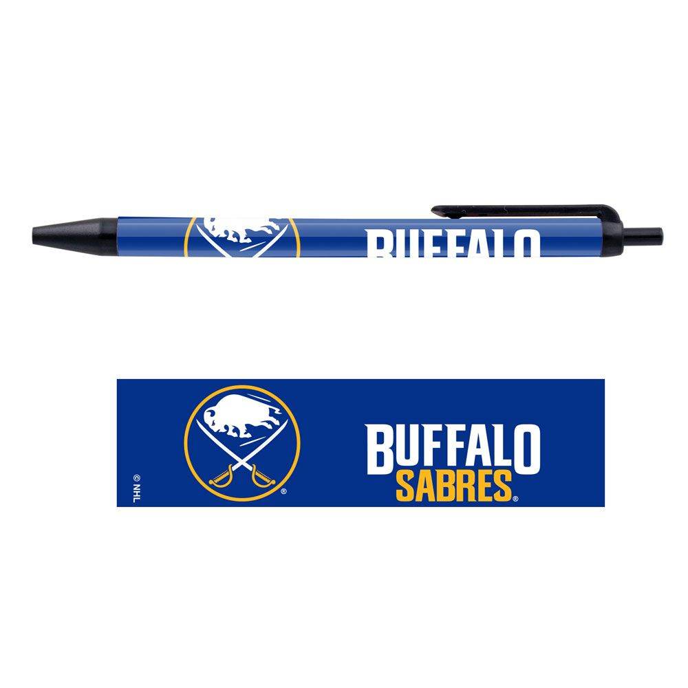 Buffalo Sabres Pens Five Pack Black Ink For Office Use - ToylandEU