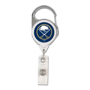 Buffalo Sabres Retractable Premium Badge Holder Carabiner - ToylandEU
