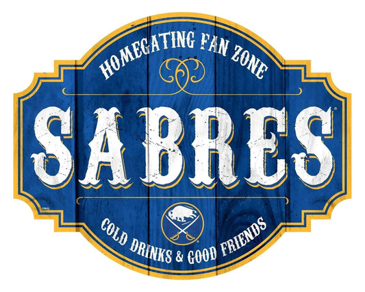  Buffalo Sabres Wood Sign 12 Inch Homegating Tavern -  ToylandEU™