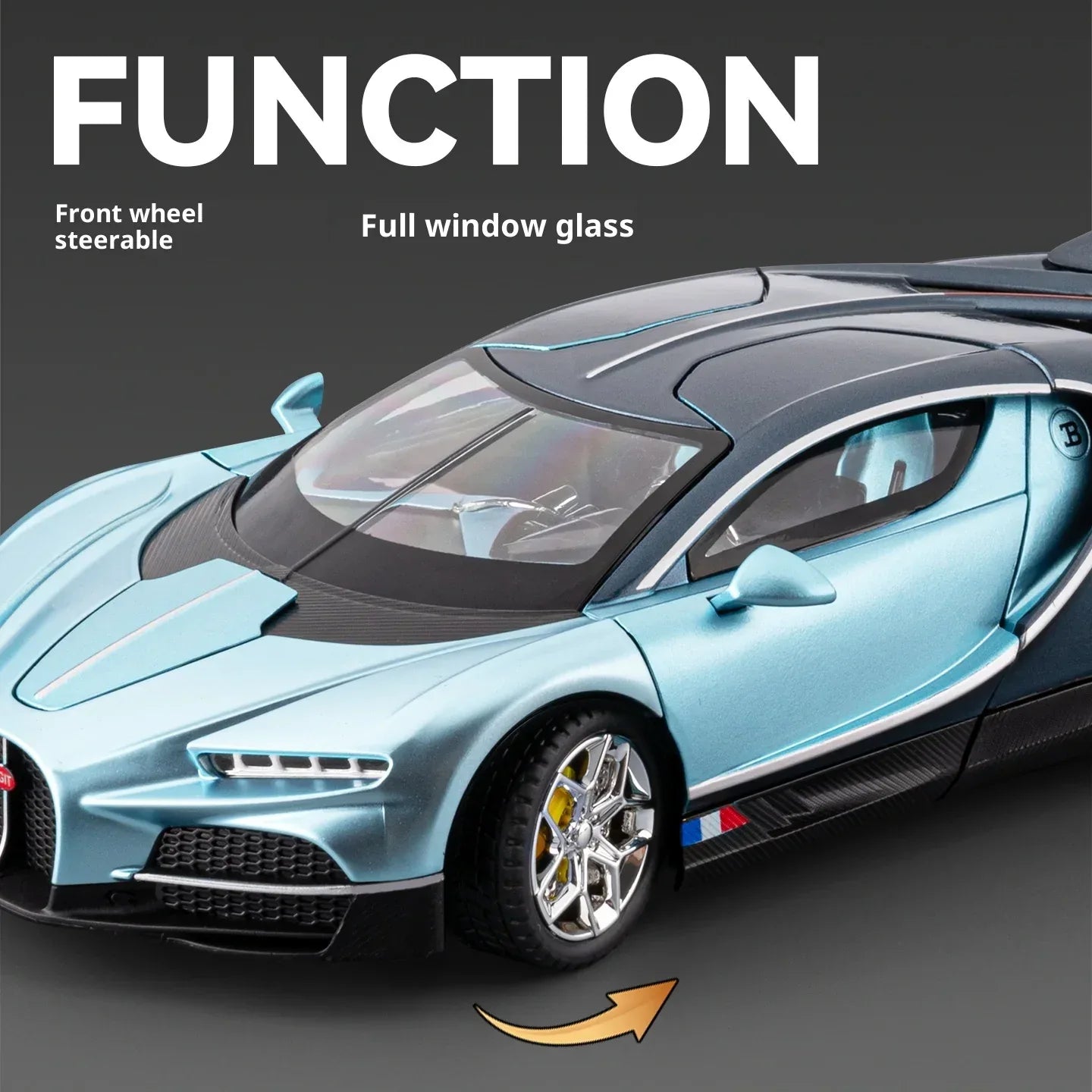 Bugatti Diecast Car Model Premium Metal Collectible Gift - ToylandEU