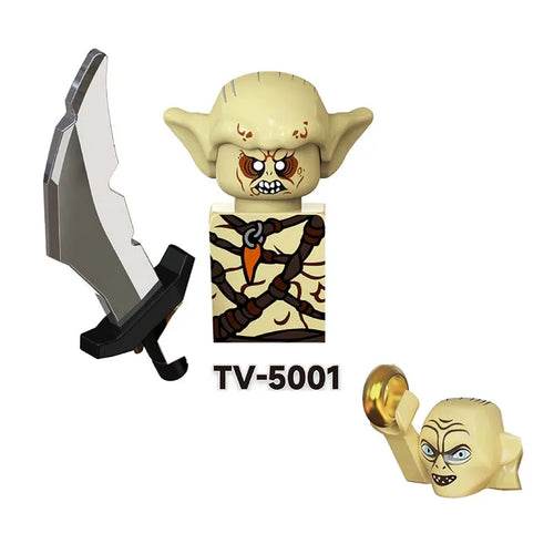 Build Your Adventure: Lord of the Rings Goblin, Ringwraith & Frodo Figures - ToylandEU