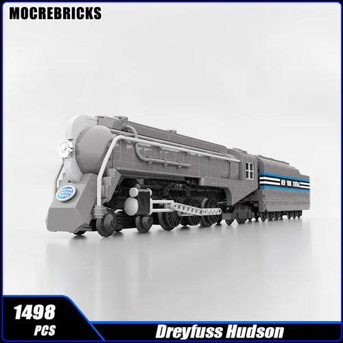 Build Your Own Adventure: Dreyfuss Hudson Locomotive City Train Set - ToylandEU