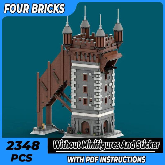Build Your Own Flying Dutchman Fortress with Moc Building Bricks Building Bricks MOC - ToylandEU