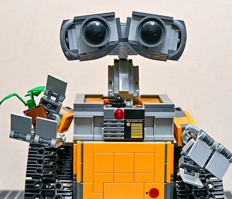 Build Your Own Wall-E Robot MOC Bricks Model Kit Set Building Bricks MOC - ToylandEU