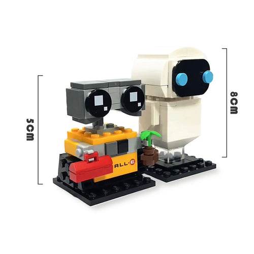 Build Your Own Wall-E Robot MOC Bricks Model Kit Set Building Bricks MOC - ToylandEU