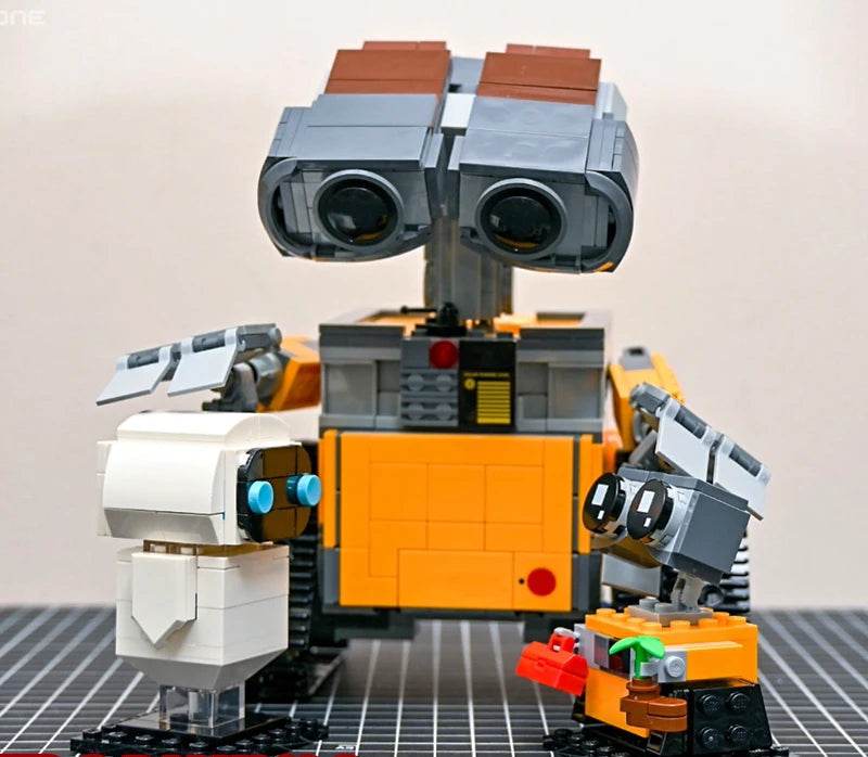 Build Your Own Wall-E Robot MOC Bricks Model Kit Set Building Bricks MOC - ToylandEU
