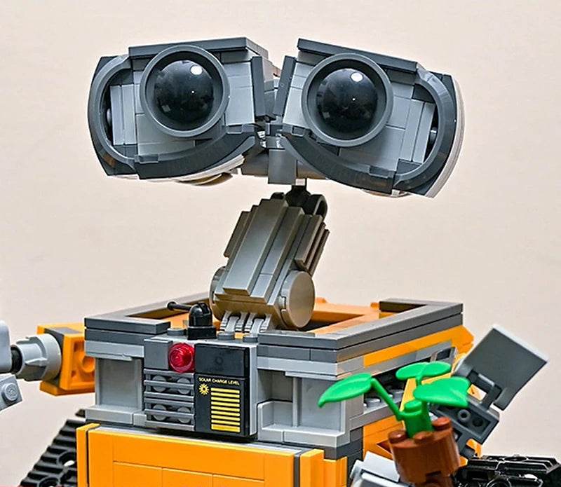 Build Your Own Wall-E Robot MOC Bricks Model Kit Set Building Bricks MOC - ToylandEU