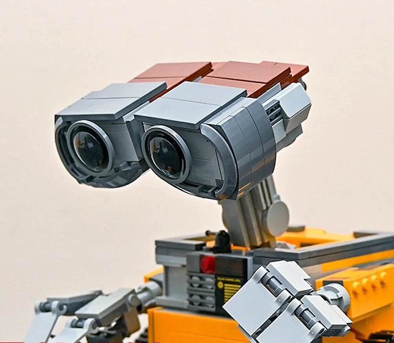Build Your Own Wall-E Robot MOC Bricks Model Kit Set Building Bricks MOC - ToylandEU