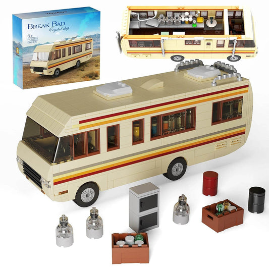 Build Your Own Walter White Car Breaking Bad MOC Set Building Bricks MOC - ToylandEU