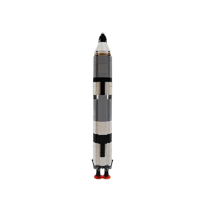 BuildMoc 1:110 Titan IIIC Rocket Building Blocks Set - ToylandEU