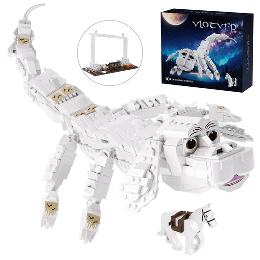 BuildMoc Falkor Luck Dragon Building Brick Set, ABS Plastic, LEGO Compatible - ToylandEU