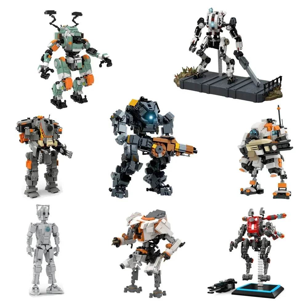 BuildMoc Titanfalls 2 Ion-class Titan Reaper Titan BT-7274 Set - ToylandEU
