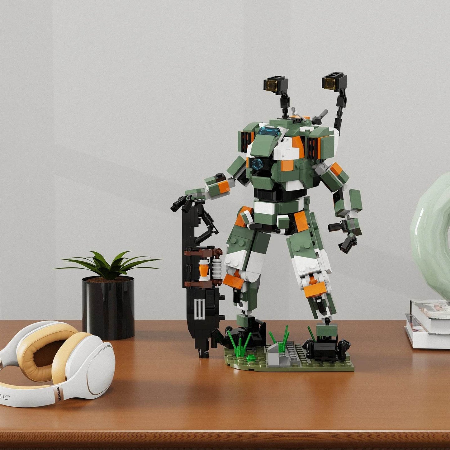 BuildMoc Titanfalls 2 Ion-class Titan Reaper Titan BT-7274 Set - ToylandEU