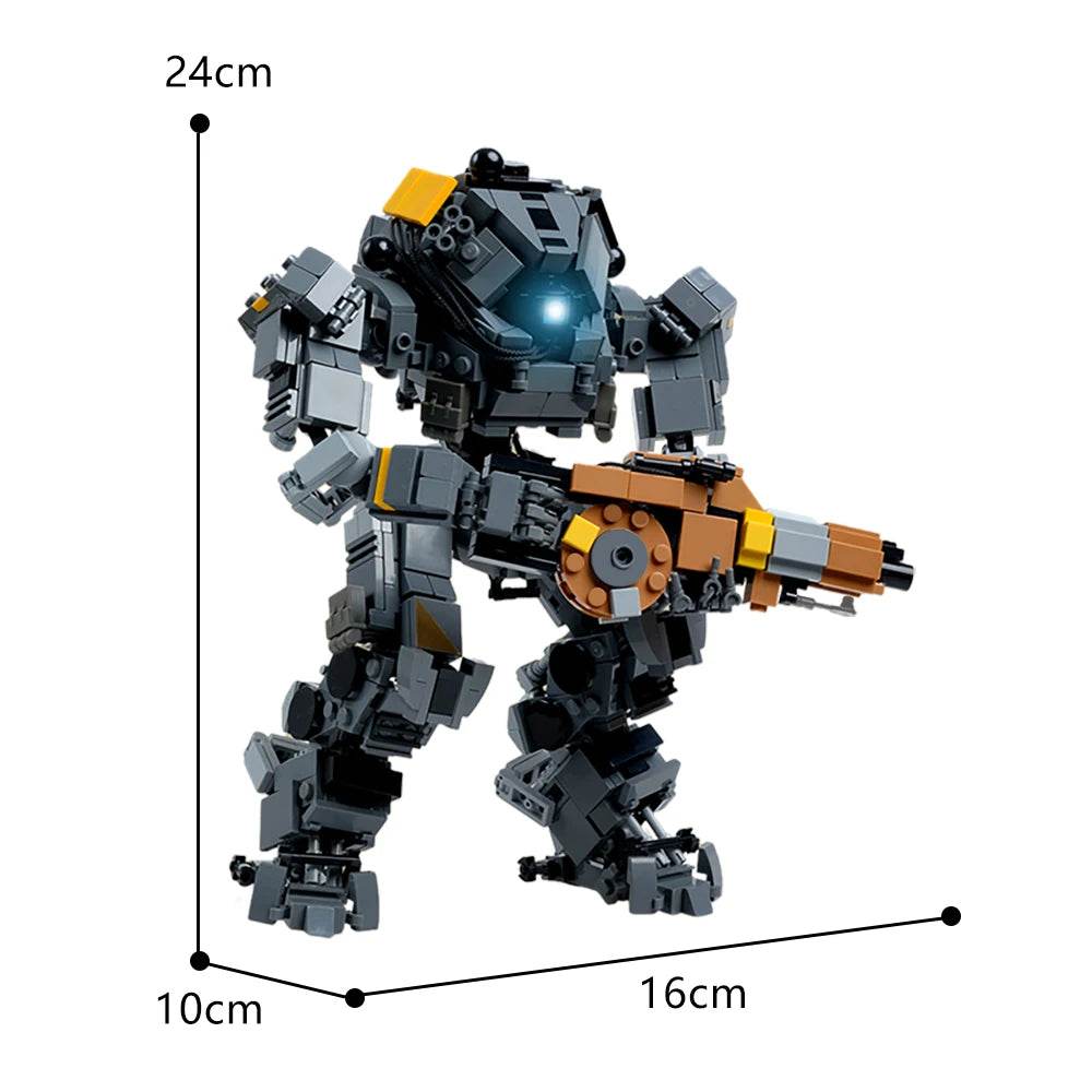 BuildMoc Titanfalls 2 Ion-class Titan Reaper Titan BT-7274 Set - ToylandEU