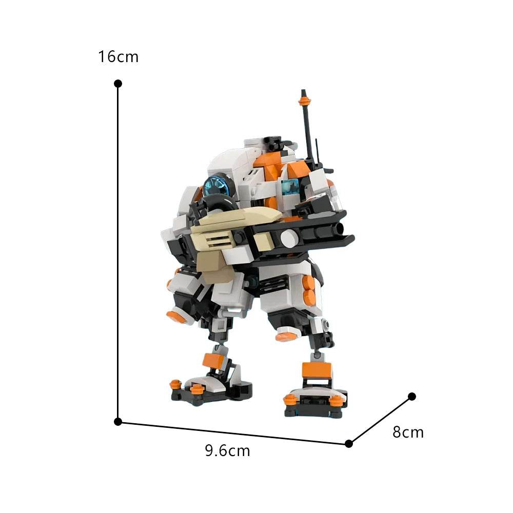 BuildMoc Titanfalls 2 Ion-class Titan Reaper Titan BT-7274 Set - ToylandEU